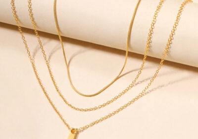 Gold-Bar-Pendant-Layered-Adjustable-Chain-Necklace4