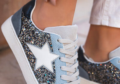 Silvery-Star-Glitter-Patchwork-Lace-up-Sneakers3